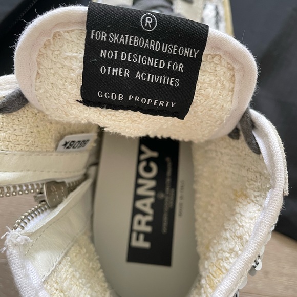 Golden Goose Women's Francy Sequined High Top Sneakers (size 38) - Picture 13 of 14